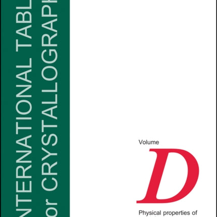 International Tables for Crystallography  Volume