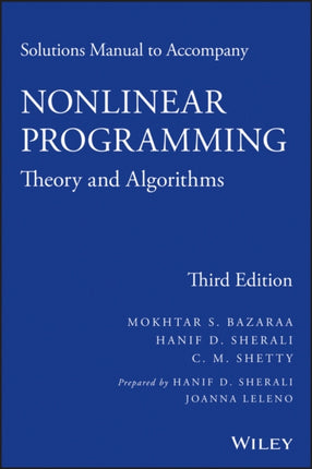 Solutions Manual to Accompany Nonlinear
