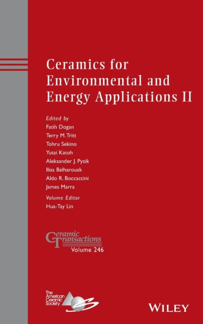 Ceramics for Environmental and Energy Applications II