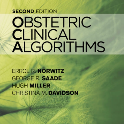 Obstetric Clinical Algorithms