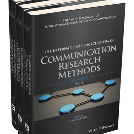 The International Encyclopedia of Communication Research Methods, 3 Volume Set