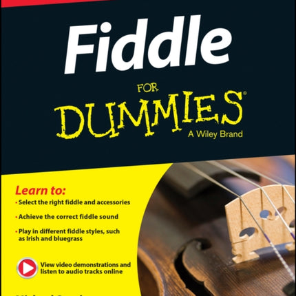 Fiddle For Dummies: Book + Online Video and Audio Instruction