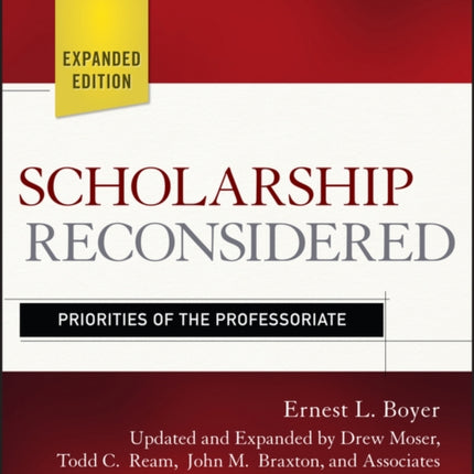 Scholarship Reconsidered: Priorities of the Professoriate