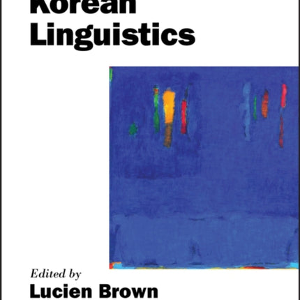 The Handbook of Korean Linguistics