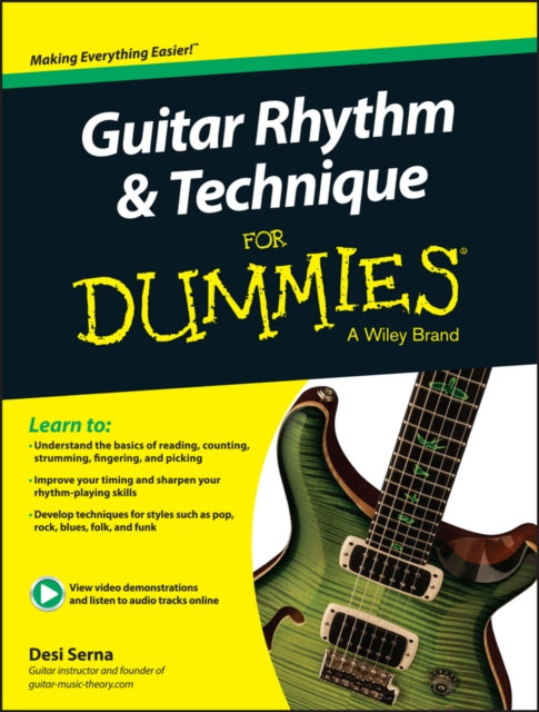 Guitar Rhythm and Techniques For Dummies, Book + Online Video and Audio Instruction