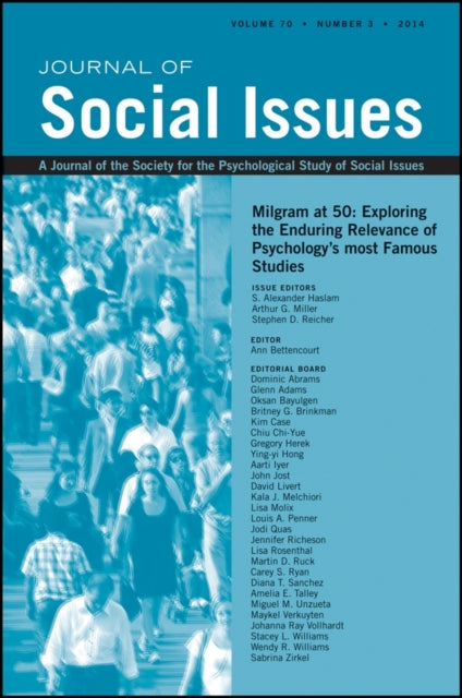 Milgram at 50: Exploring the Enduring Relevance of Psychology's most Famous Studies