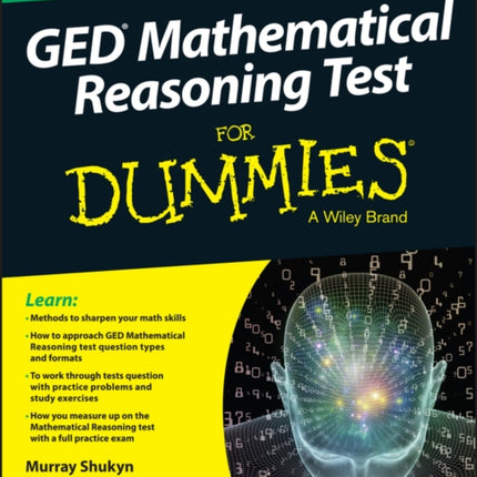 GED Mathematical Reasoning Test For Dummies