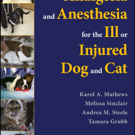 Analgesia and Anesthesia for the Ill or Injured Dog and Cat