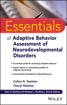 Essentials of Adaptive Behavior Assessment of Neurodevelopmental Disorders