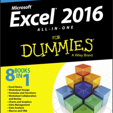 Excel 2016 All–In–One For Dummies