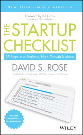 The Startup Checklist: 25 Steps to a Scalable, High-Growth Business