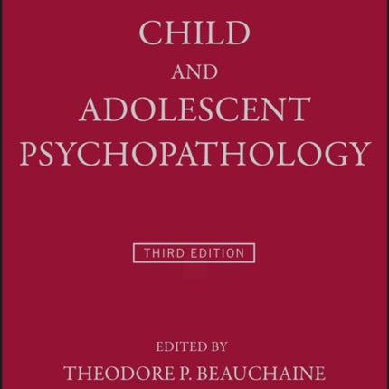 Child and Adolescent Psychopathology