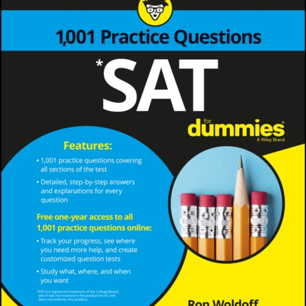 SAT: 1,001 Practice Questions For Dummies