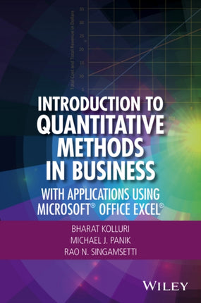 Introduction to Quantitative Methods in Business: With Applications Using Microsoft Office Excel