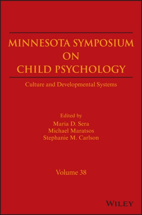 Culture and Developmental Systems, Volume 38