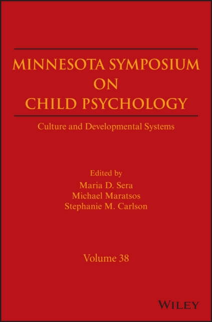 Culture and Developmental Systems, Volume 38