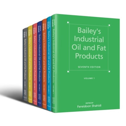 Bailey's Industrial Oil and Fat Products, 7 Volume Set