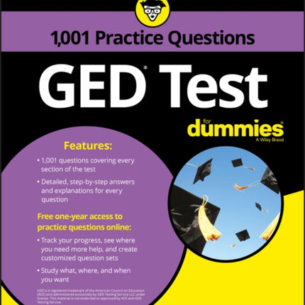 GED Test: 1,001 Practice Questions For Dummies