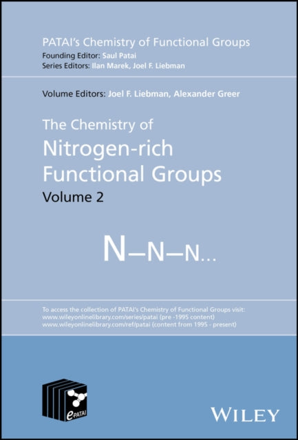 The Chemistry of Nitrogenrich Functional Groups