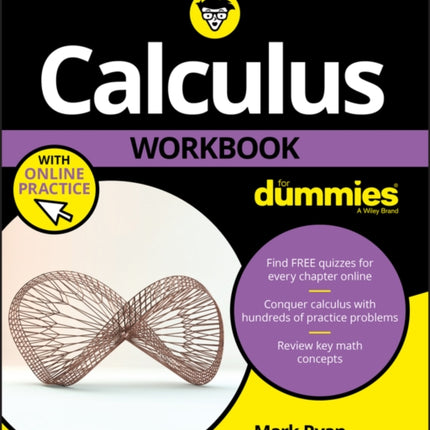 Calculus Workbook For Dummies with Online Practice