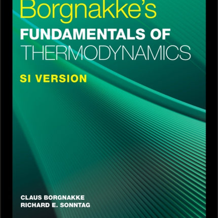 Borgnakkes Fundamentals of Thermodynamics Global