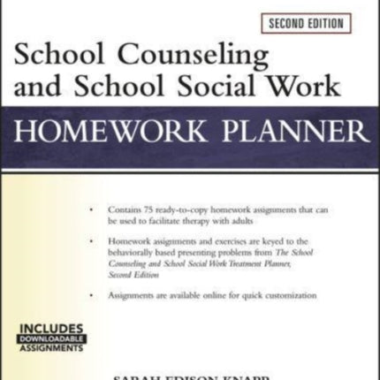 School Counseling and Social Work Homework Planner W Download