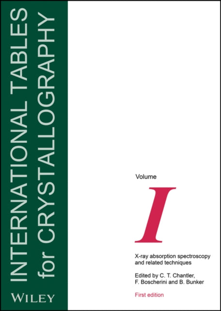 International Tables for Crystallography Volume I