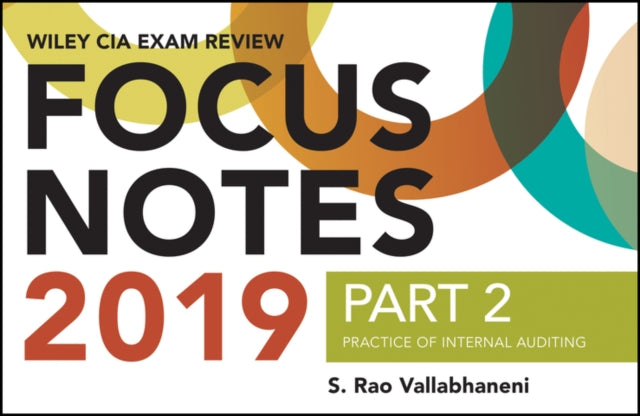 Wiley CIAexcel Exam Review Focus Notes 2019 Part 2