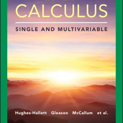 Calculus: Single and Multivariable, EMEA Edition