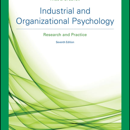 Industrial and Organizational Psychology: Research and Practice, EMEA Edition