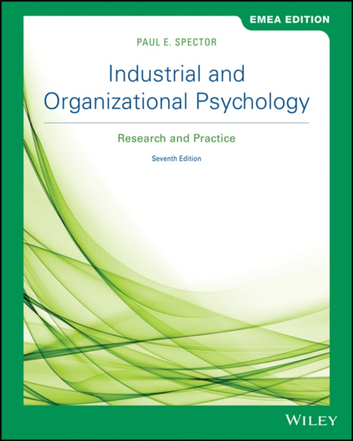 Industrial and Organizational Psychology: Research and Practice, EMEA Edition