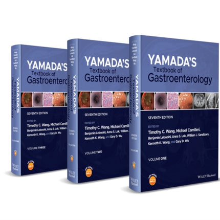 Yamada's Textbook of Gastroenterology, 3 Volume Set