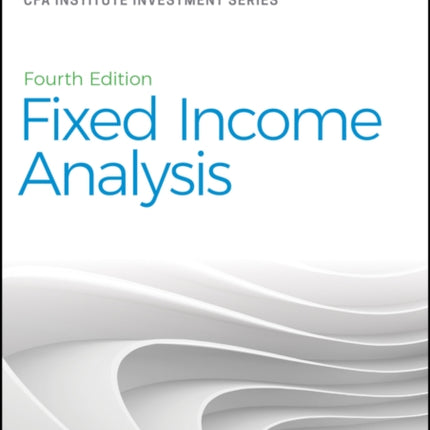 Fixed Income Analysis CFA Institute Investment