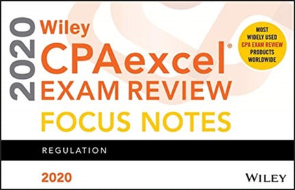 Wiley CPAexcel Exam Review 2020 Focus Notes