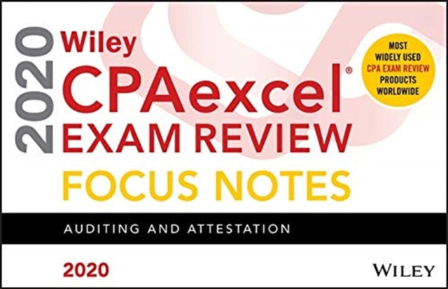 Wiley CPAexcel Exam Review 2020 Focus Notes