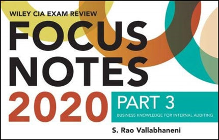 Wiley CIA Exam Review 2020 Focus Notes Part 3