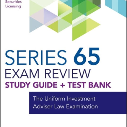 Wiley Series 65 Securities Licensing Exam Review 2020  Test Bank