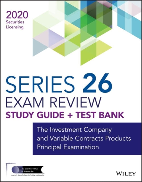 Wiley Series 26 Securities Licensing Exam Review 2020  Test Bank