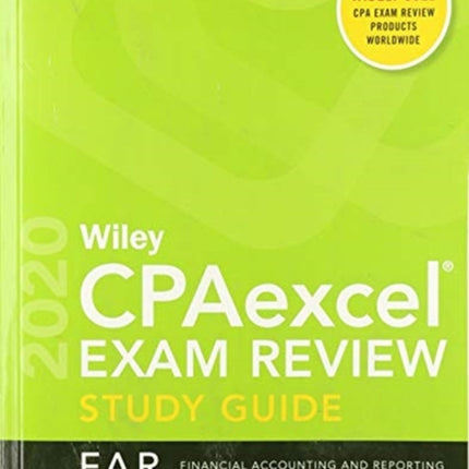 Wiley CPAexcel Exam Review July 2020 Study Guide