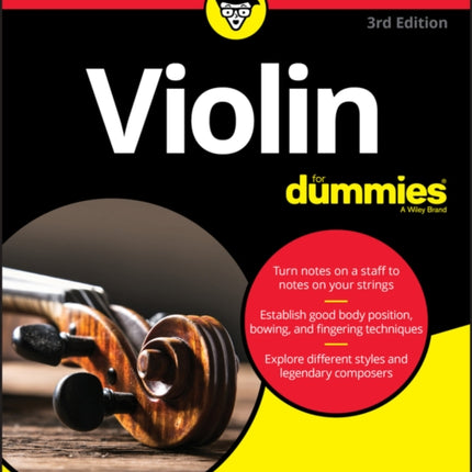 Violin For Dummies: Book + Online Video and Audio Instruction