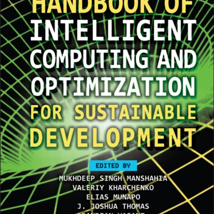 Handbook of Intelligent Computing and Optimization for Sustainable Development