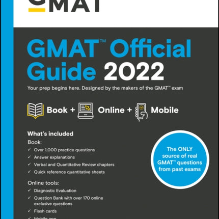 GMAT Official Guide 2022: Book + Online Question Bank