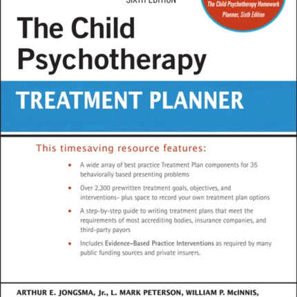 The Child Psychotherapy Treatment Planner