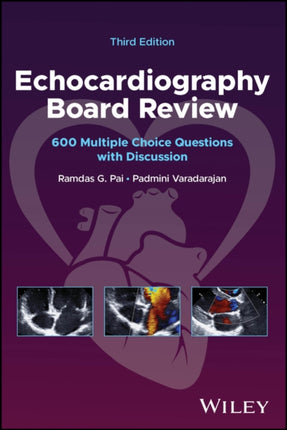 Echocardiography Board Review  600 Multiple