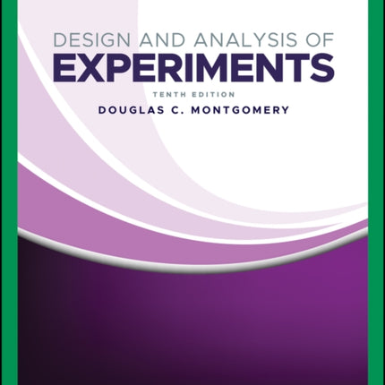 Design and Analysis of Experiments, EMEA Edition