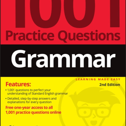 Grammar: 1001 Practice Questions For Dummies (+ Free Online Practice)