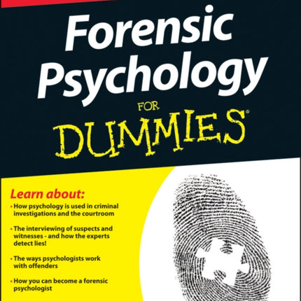 Forensic Psychology For Dummies