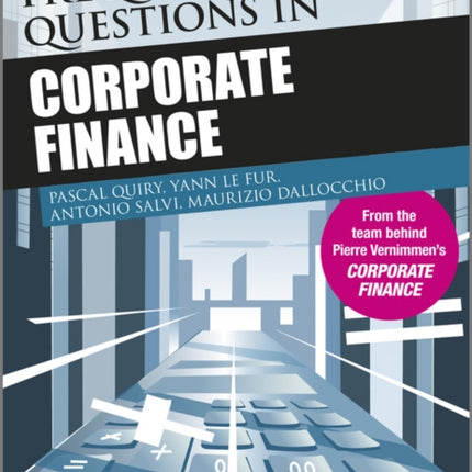 Frequently Asked Questions in Corporate Finance