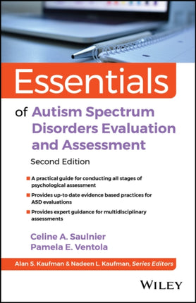 Essentials of Autism Spectrum Disorders Evaluation  and Assessment Second Edition