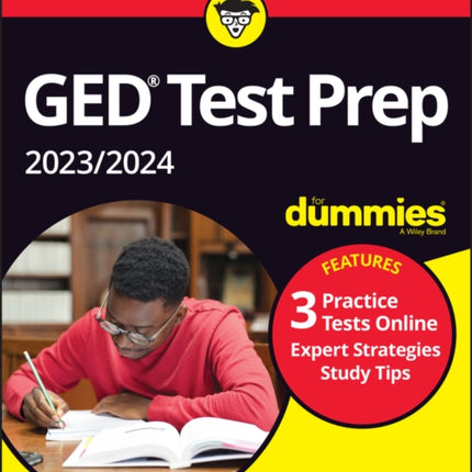 GED Test Prep 2023/2024 For Dummies with Online Practice